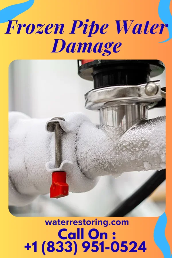 Frozen Pipe Water Damage in Lenora, KS